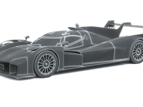 マクラーレン プロジェクト エンデュランス 2027 3Dモデル