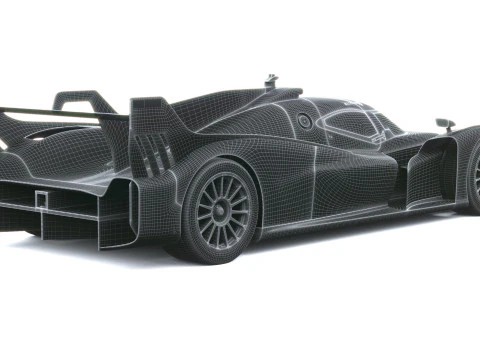 Progetto McLaren Endurance 2027 Modello 3D