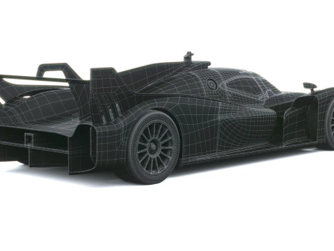 Progetto McLaren Endurance 2027 Modello 3D