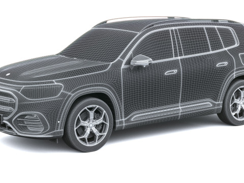 Mercedes-Benz GLB AMG 2027 Modelo 3D