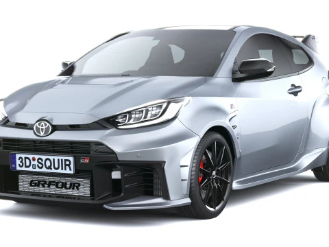Toyota GR Yaris Aero Performance 2026 Modello 3D