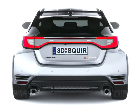 Toyota GR Yaris Aero Performance 2026 Modello 3D