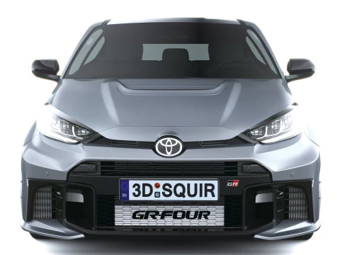 Toyota GR Yaris Aero Performance 2026 Modello 3D