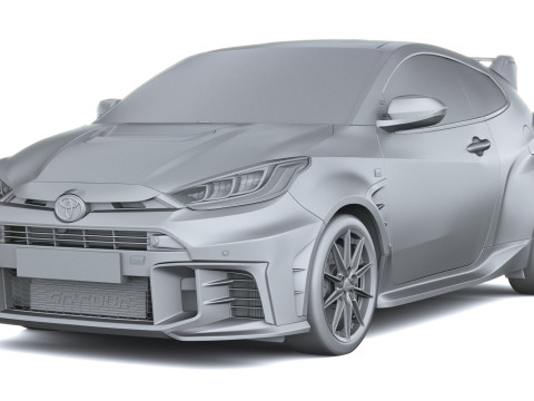 丰田 GR Yaris 航空性能 2026 3D 模型