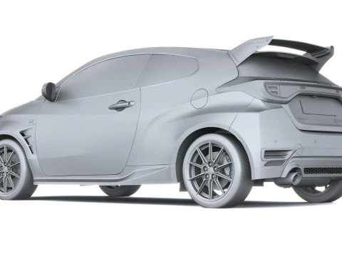 Toyota GR Yaris Aero Performance 2026 Modello 3D