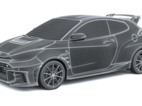 Toyota GR Yaris Aero Performance 2026 Modello 3D