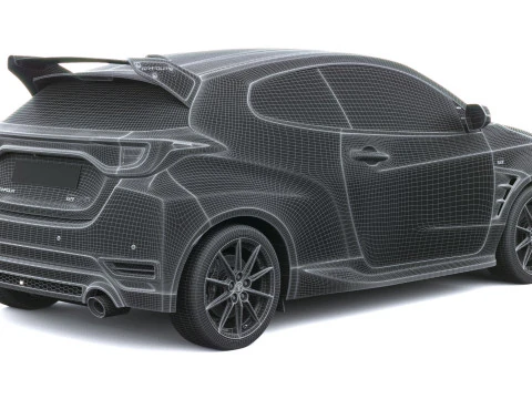 Toyota GR Yaris Aero Performance 2026 Modello 3D
