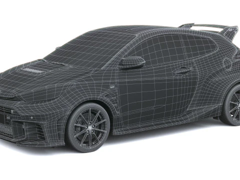 Toyota GR Yaris Aero Performance 2026 Modello 3D