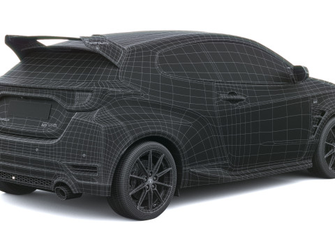 丰田 GR Yaris 航空性能 2026 3D 模型