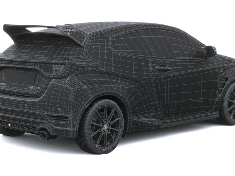 Toyota GR Yaris Aero Performance 2026 Modello 3D