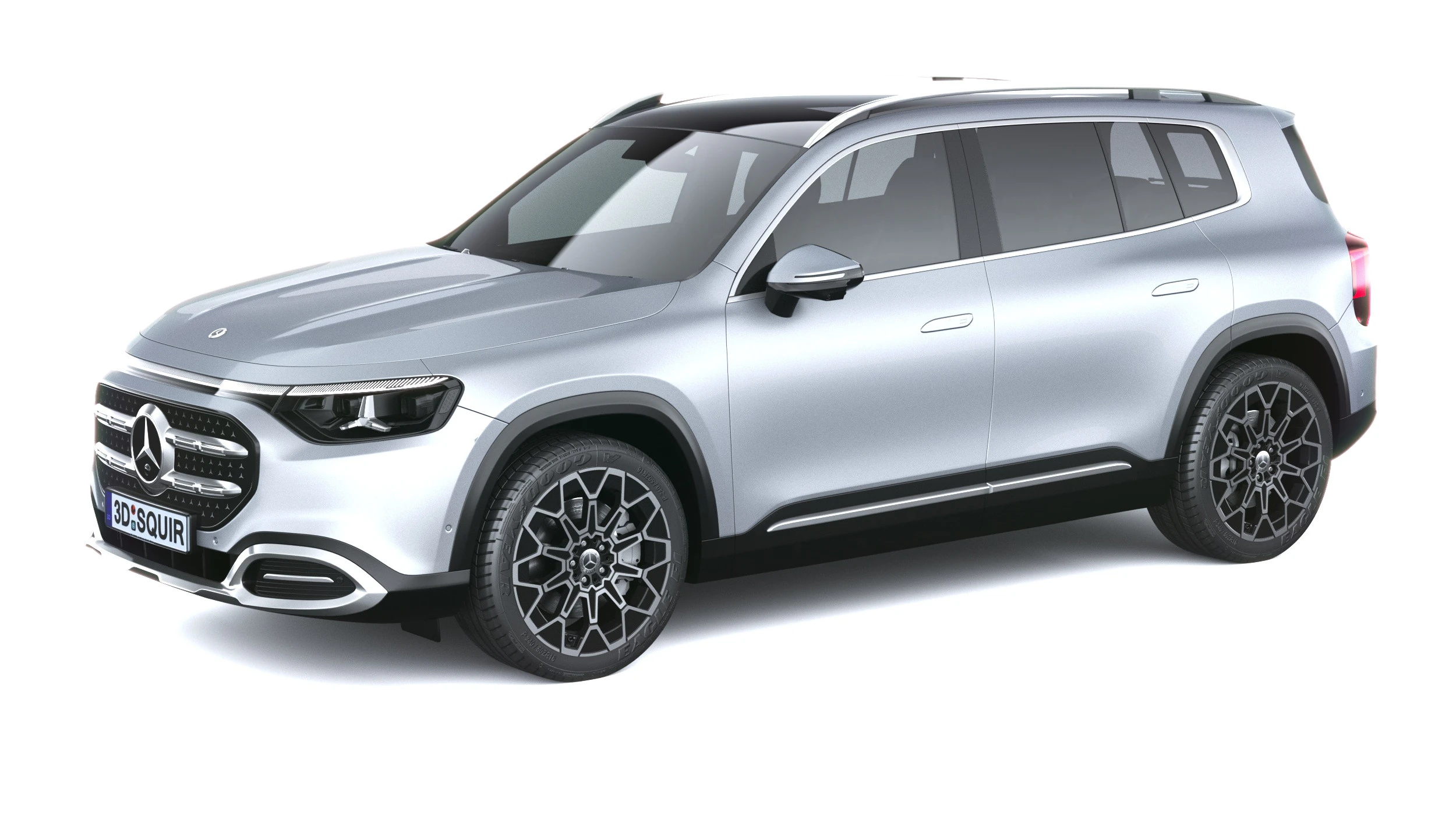 Mercedes-Benz GLB Base 2027 Modello 3D .c4d .max .obj .3ds .fbx .stl .blend 