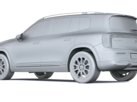 Mercedes-Benz GLB Base 2027 Modello 3D