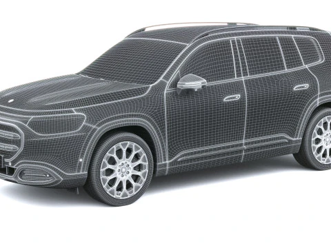 Mercedes-Benz GLB Base 2027 Modello 3D