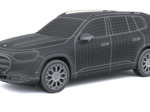 Mercedes-Benz GLB Base 2027 Modello 3D