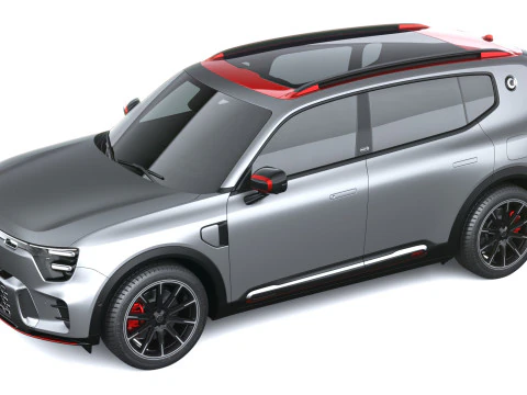 スマート 5 ブラバス 2026 3Dモデル