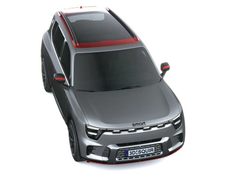 スマート 5 ブラバス 2026 3Dモデル