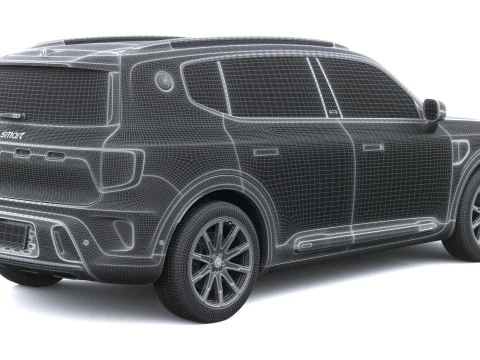 スマート 5 ブラバス 2026 3Dモデル