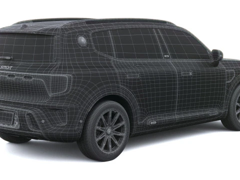 スマート 5 ブラバス 2026 3Dモデル