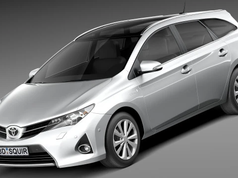 Toyota Auris Touring Esportivo 2013 Modelo 3D