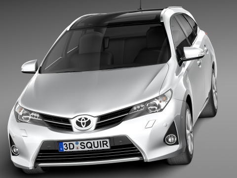 Toyota Auris Touring Sports 2013 Modelo 3D