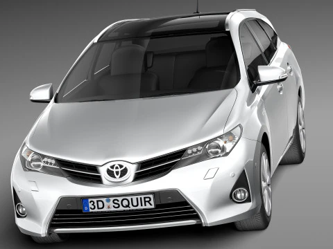 Toyota Auris Touring Sports 2013 3D Model