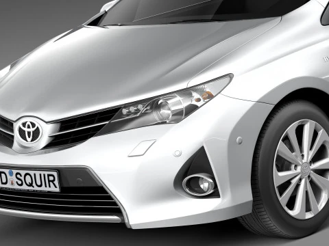 Toyota Auris Touring Sports 2013 3D Model