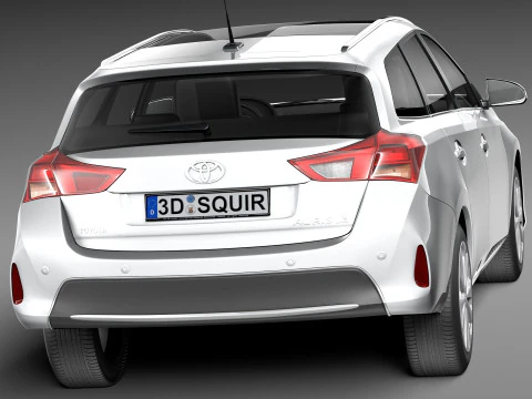 Toyota Auris Touring Sports 2013 3D Model