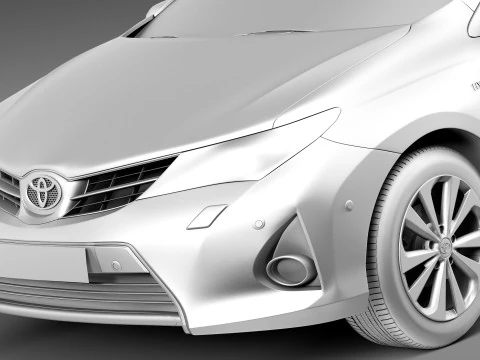 Toyota Auris Touring Sports 2013 3D Model