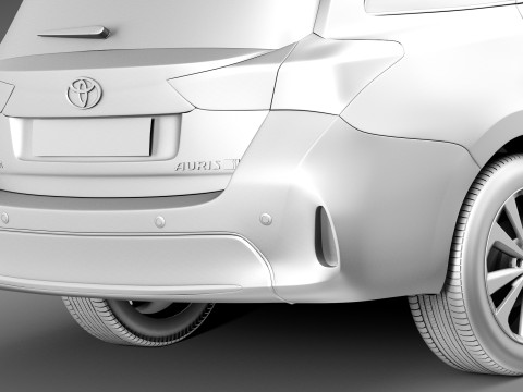 Toyota Auris Touring Sports 2013 Modelo 3D