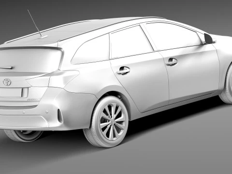 Toyota Auris Touring Sports 2013 3D Model