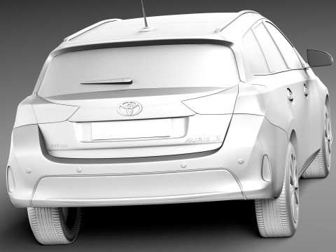 Toyota Auris Touring Sports 2013 Modelo 3D