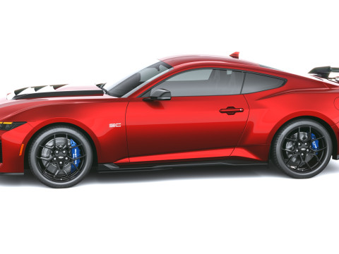 Mustang Cavallo Scuro SC 2026 Modello 3D