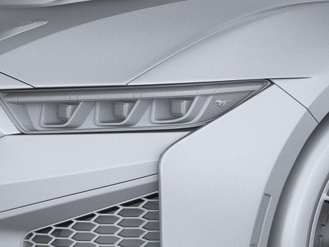 Mustang Cavallo Scuro SC 2026 Modello 3D