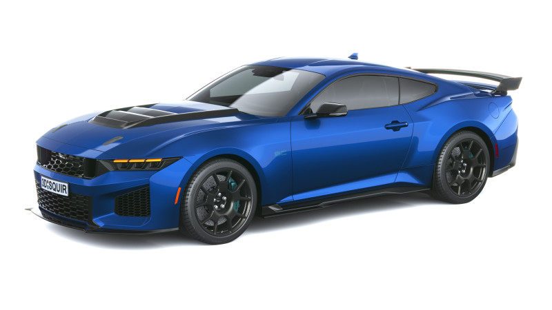 Mustang Dark Horse SC Track Pack 2026 3D Model .c4d .max .obj .3ds .fbx .stl .blend