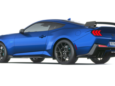 Mustang Dark Horse SC Track Pack 2026 3D Model