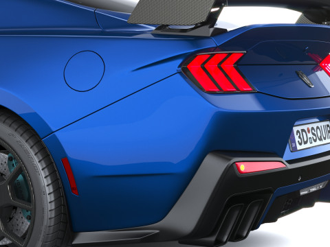 Mustang Dark Horse SC Track Pack 2026 3D Model