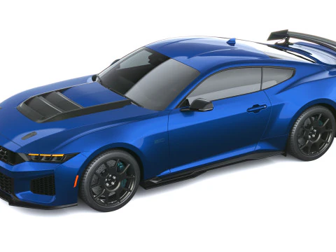 Pacchetto piste Mustang Dark Horse SC 2026 Modello 3D