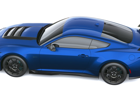 Mustang Dark Horse SC Track Pack 2026 3D Model