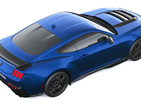 Pacchetto piste Mustang Dark Horse SC 2026 Modello 3D