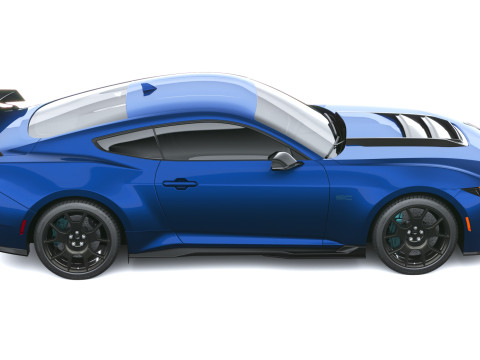 Mustang Dark Horse SC Track Pack 2026 3D Model