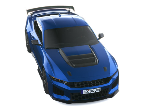 Mustang Dark Horse SC Track Pack 2026 3D Model