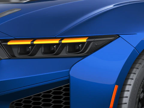 Pacchetto piste Mustang Dark Horse SC 2026 Modello 3D