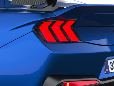 Mustang Dark Horse SC Track Pack 2026 3D Model