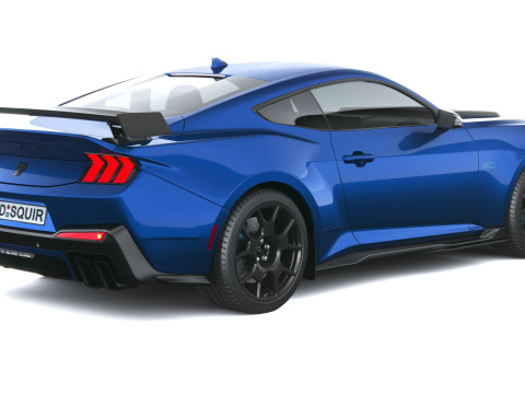 Mustang Dark Horse SC Track Pack 2026 3D Model