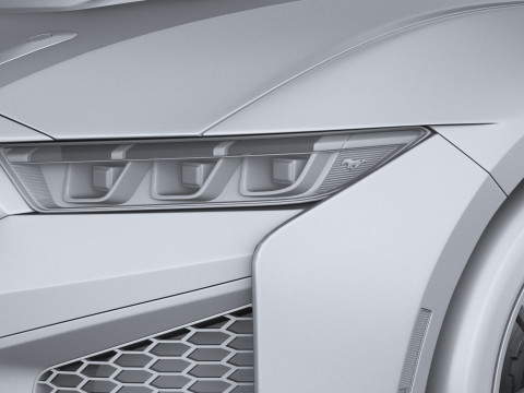 Mustang Dark Horse SC Track Pack 2026 3D Model