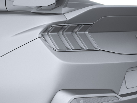 Mustang Dark Horse SC Track Pack 2026 3D Model