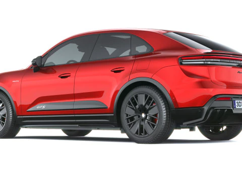 Porsche Macan GTS 2026 Modello 3D