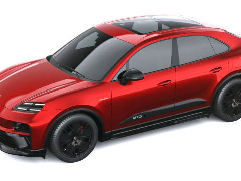 Porsche Macan GTS 2026 Modello 3D