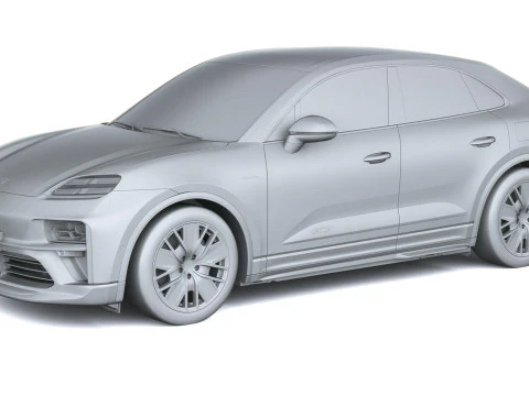 Porsche Macan GTS 2026 Modello 3D