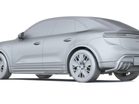 Porsche Macan GTS 2026 Modello 3D